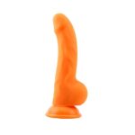 Dildo Carl L Deluxe 21.7 cm con Ventosa – Silicona Médica Curva - Imagen 2