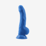 Dildo Carl L Deluxe 21.7 cm con Ventosa – Silicona Médica Curva - Imagen 4