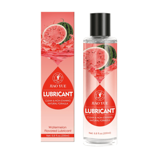 Lubricante Íntimo Sabor Sandía BEDGAME 200ml – Base Agua y Compatible con Preservativos - Imagen 2