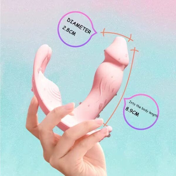 Consolador Vibrador Remoto – Estimulación de Clítoris y Vagina para Mujeres - Imagen 3