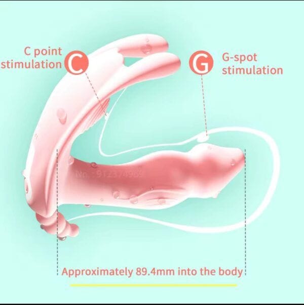 Consolador Vibrador Remoto – Estimulación de Clítoris y Vagina para Mujeres - Imagen 2