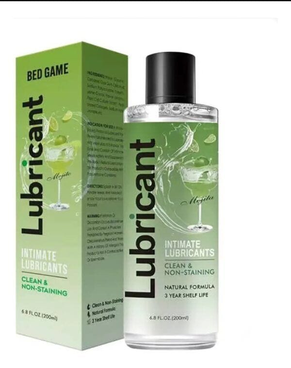 Lubricante Íntimo Sabor Mojito 200ml – Bed Game con Efecto Refrescante - Imagen 2