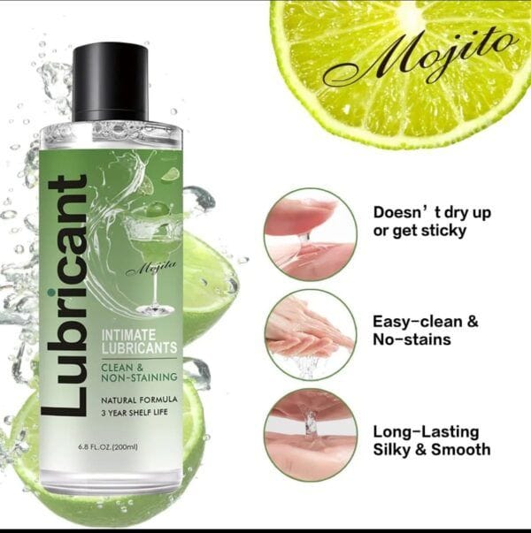 Lubricante Íntimo Mojito Bed Game – Comestible y Refrescante 200ml