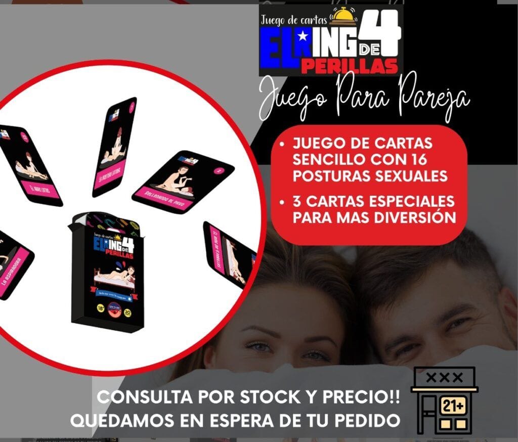 Juego Erótico “El Ring de 4 Perillas” – Posiciones Sexuales para Parejas
