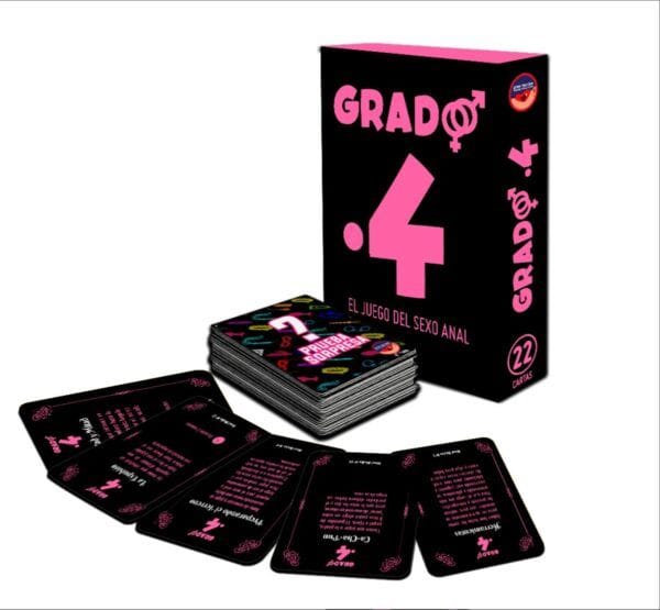 Juego Erótico de Sexo Anal “Grado 4” – Desafíos y Placer en Pareja - Imagen 2