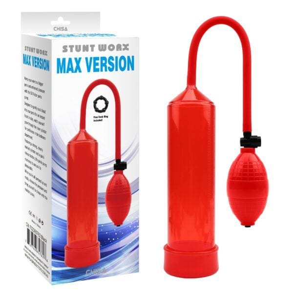 Bomba de Vacío Roja Max Version