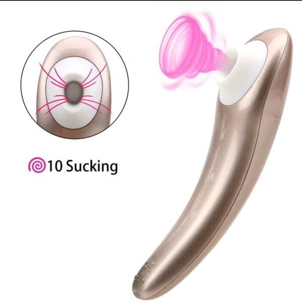 Succionador de Clítoris sin Vibración – 10 Tipos de Succión Silenciosa - Imagen 3