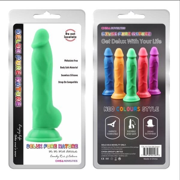 Dildo Rick.G Deluxe Edition CHISA Verde 21,7cm