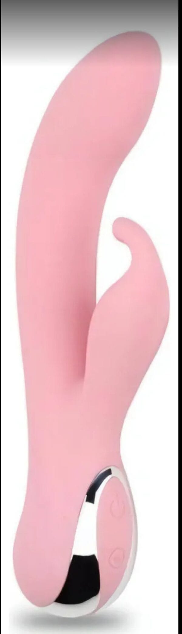 Vibrador Punto G y Clítoris Curvo Rosa – 10 Vibraciones + 3 Rotaciones - Imagen 2