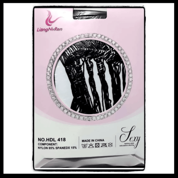 Enterizo Negro Sexy 418 – Lencería de Red Estilo Asimétrico (Talla Única) - Imagen 2