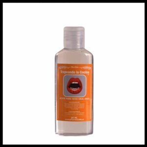 Aceite Para Sexo Oral Anal “Trapeando La Cocina” Sabor Frutilla 60 ml.