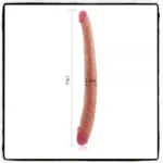 Dildo Doble Penetración 36 cm Silicona – LV2214 - Imagen 2