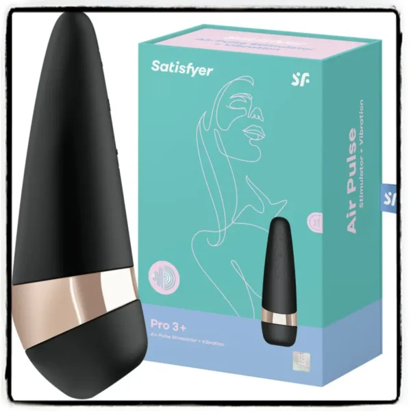 Satisfyer Pro 3+ succionador de clítoris con vibración