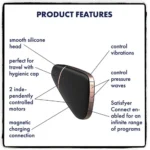 Satisfyer Love Triangle Succionador de Clítoris con Vibración - Imagen 2