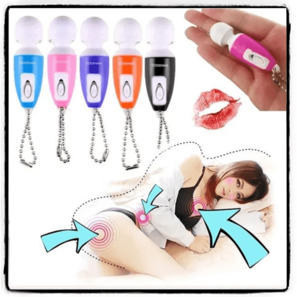 Llavero vibrador mini masajeador portátil discreto – Sexshop Variedades