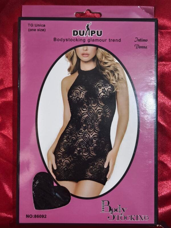 Body Negro 86092 talla única, elegante y versátil para mujer