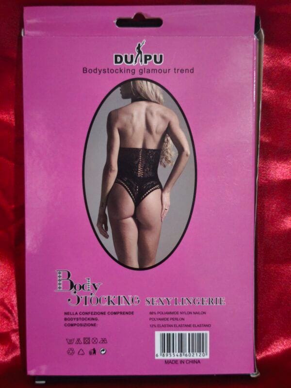 Body Negro 860212 – Lencería Cómoda y Elegante en Talla Única - Imagen 2