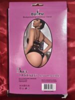 Body Negro 60198Z con Brillantes – Glamour en Talla Única - Imagen 2