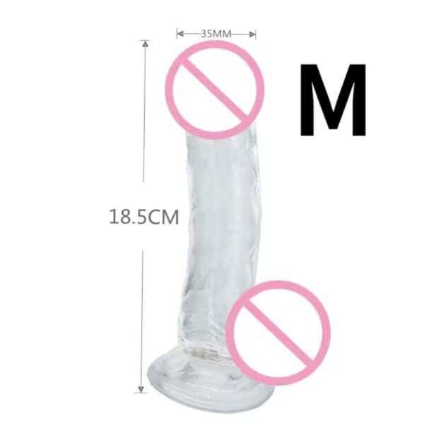 Arnés con Consolador Realista – Talla M | Ajuste Cómodo y Placer Intenso - Imagen 2