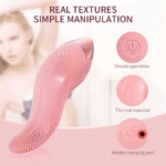 Vibrador en forma de lengua lamedora - vista 3