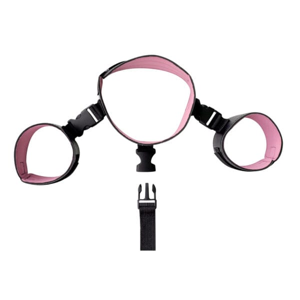 Kit BDSM 10 Piezas Negro y Morado – Esposas, Antifaz, Látigo y Más - Imagen 7