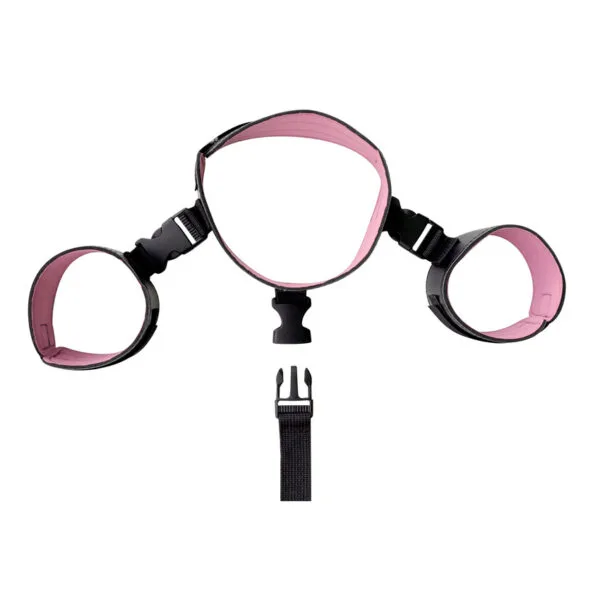 Kit BDSM 10 Piezas Negro y Morado – Esposas, Antifaz, Látigo y Más - Imagen 7