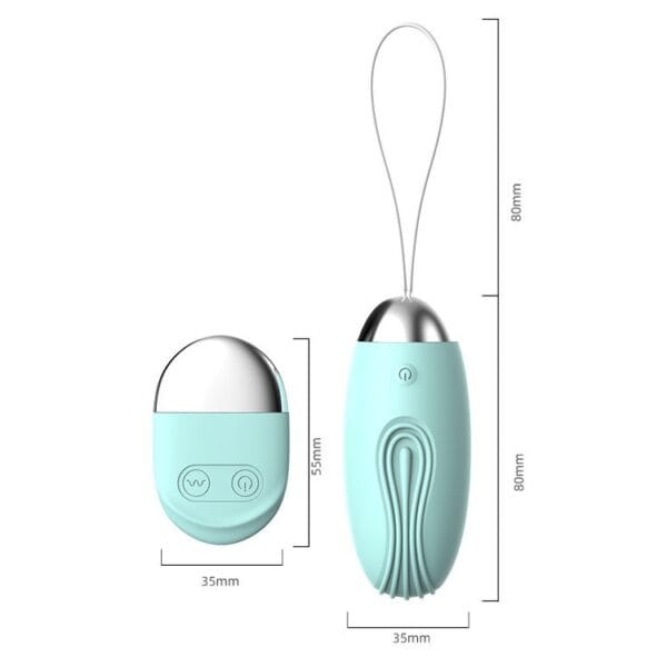 Huevo Vibrador Inalámbrico con Control Remoto – 10 Modos, Recargable y Silicona Médica - Imagen 4
