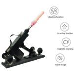 Máquina sexual con múltiples posiciones y ángulos para penetración