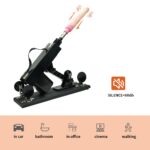 Máquina sexual automática con dildo vibrador en ángulo ajustable