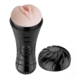 Masturbador masculino con vibración y entrada tipo vagina