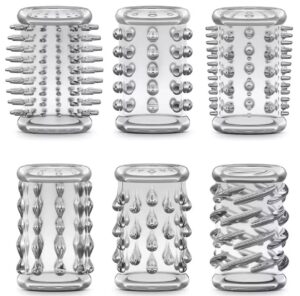 anillos para pene tpr transparentes pack 6 chile