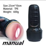 Masturbador masculino realista de silicona con vagina suave en tono piel – Sexshop Chile