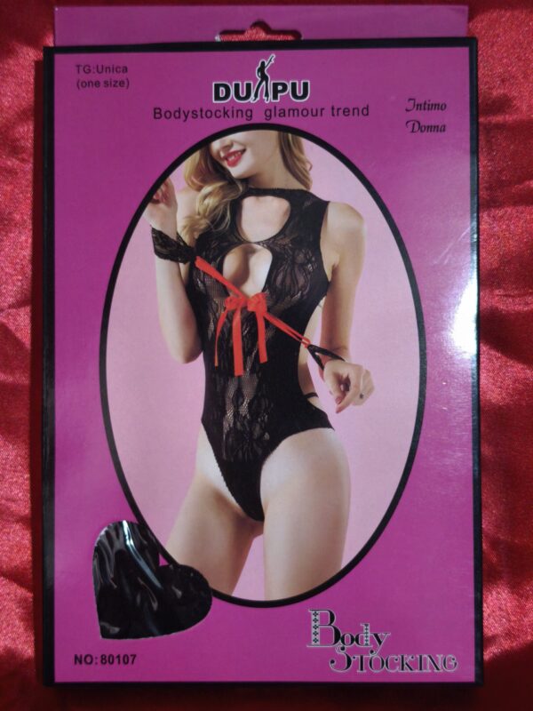 Lenceria sexy mujer Body Negro 80107