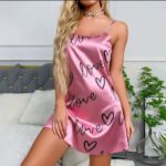 Vestido de Noche Sexy de Satén Talla M