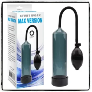 Bomba de vacío Max Versión Negra para mejorar la erección en Chile