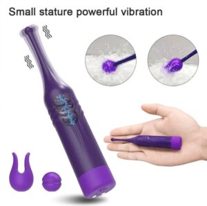varita estimuladora de clítoris mini recargable USB