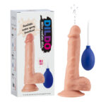 Dildo realista con ventosa y función eyaculadora GL-D009