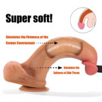 Dildo Realista 23 cm con Ventosa de Silicona Médica – A2-9 - Imagen 2