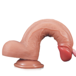 Dildo Realista de Silicona 22 cm con Ventosa - Imagen 8
