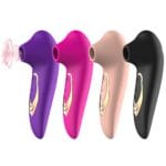 Succionador de clítoris recargable disponible en varios colores