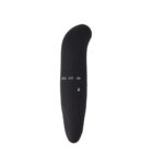 Vibrador curvo punto G HI-BASIC negro de diseño compacto