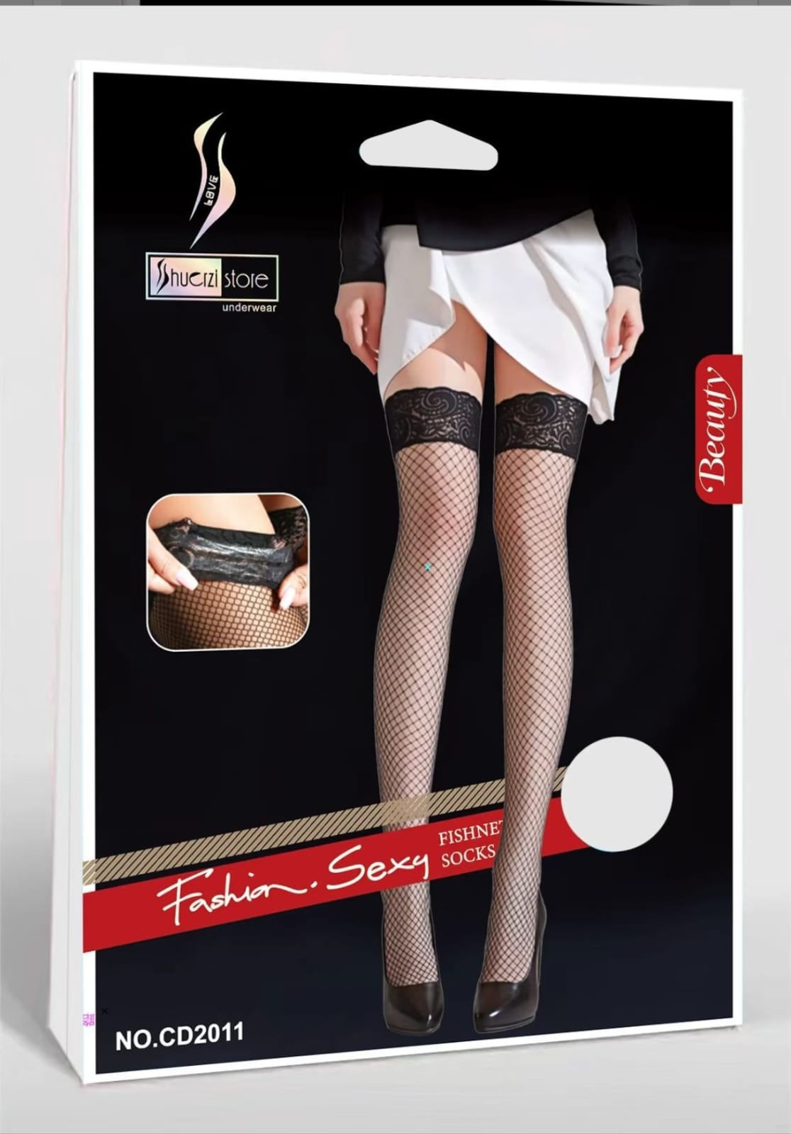 Lenceria sexy mujer Medias de Red con Encaje Negro 3 medias de red con encaje negro sexy mujer chile