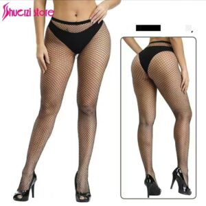 medias de red negras clasicas sexy mujer chile