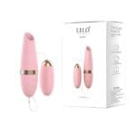 huevo vibrador con succionador LILO rosado doble estimulación chile