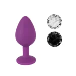 Plug anal de silicona suave para principiantes