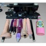 Máquina Sexual Automática con Penetración Telescópica, Vibración y 6 Dildos Intercambiables